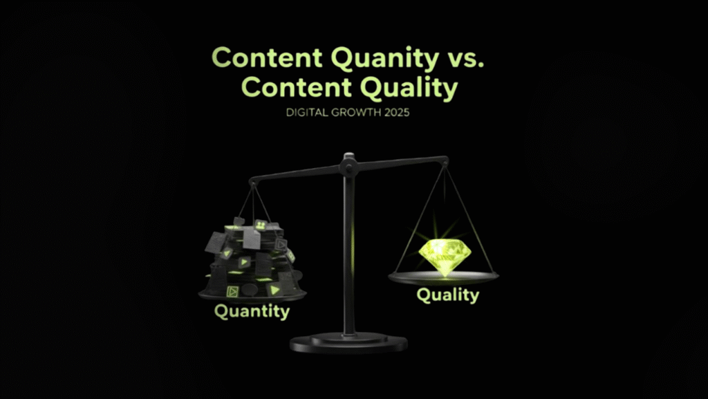 Content Quantity vs. Content Quality: What Actually Drives Digital Growth?