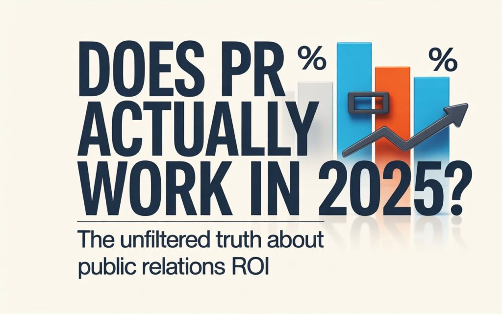 You're considering investing in PR. Maybe you've been pitched by an agency promising media coverage, brand awareness, and thought leadership. But a nagging question keeps you up at night: Does PR actually work, or is it just expensive smoke and mirrors? It's a fair question. In an era where every marketing dollar must be justified with data, PR often feels like a black box. Unlike paid ads where you can track every click and conversion, PR results seem intangible, slow, and difficult to measure. Add to that the horror stories of businesses spending lakhs on PR with nothing to show for it, and skepticism makes perfect sense. In this evidence-based analysis, you'll discover the unfiltered truth about PR effectiveness in 2025, backed by real data, case studies, and actionable insights that will help you decide whether PR deserves a place in your marketing budget.