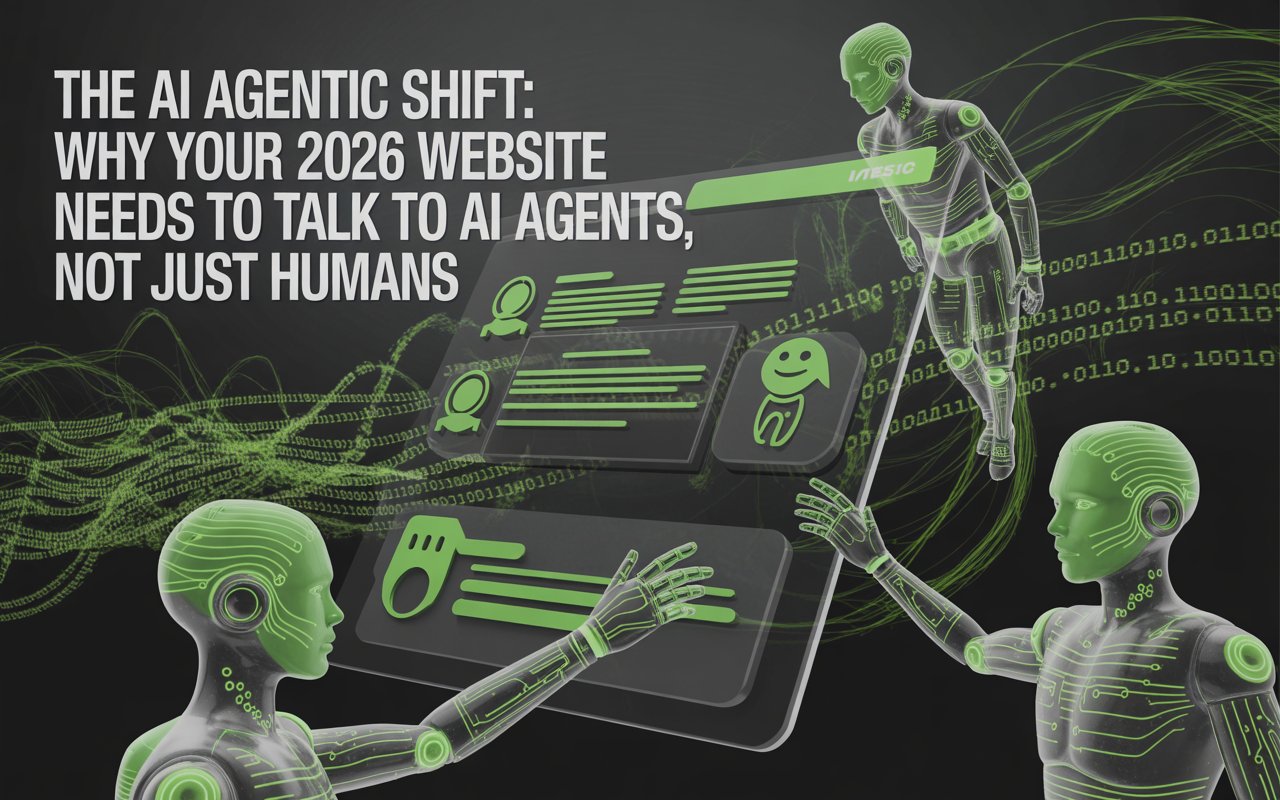 The “AI Agentic” Shift Why Your 2026 Website Needs to Talk to AI Agents, Not Just Humans